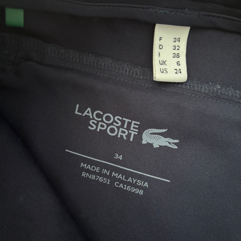 Lacoste SPORT Technical Gabardine Golf Bermuda Shorts - Picture 6 of 11